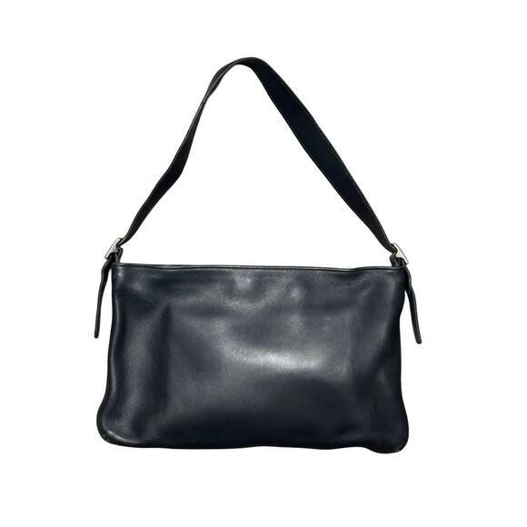 Vintage Coach 9407 Legacy Slim Black Leather Shoulder Bag - Picture 1 of 5